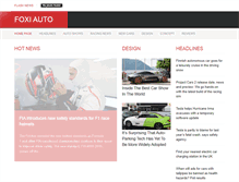 Tablet Screenshot of foxiauto.com